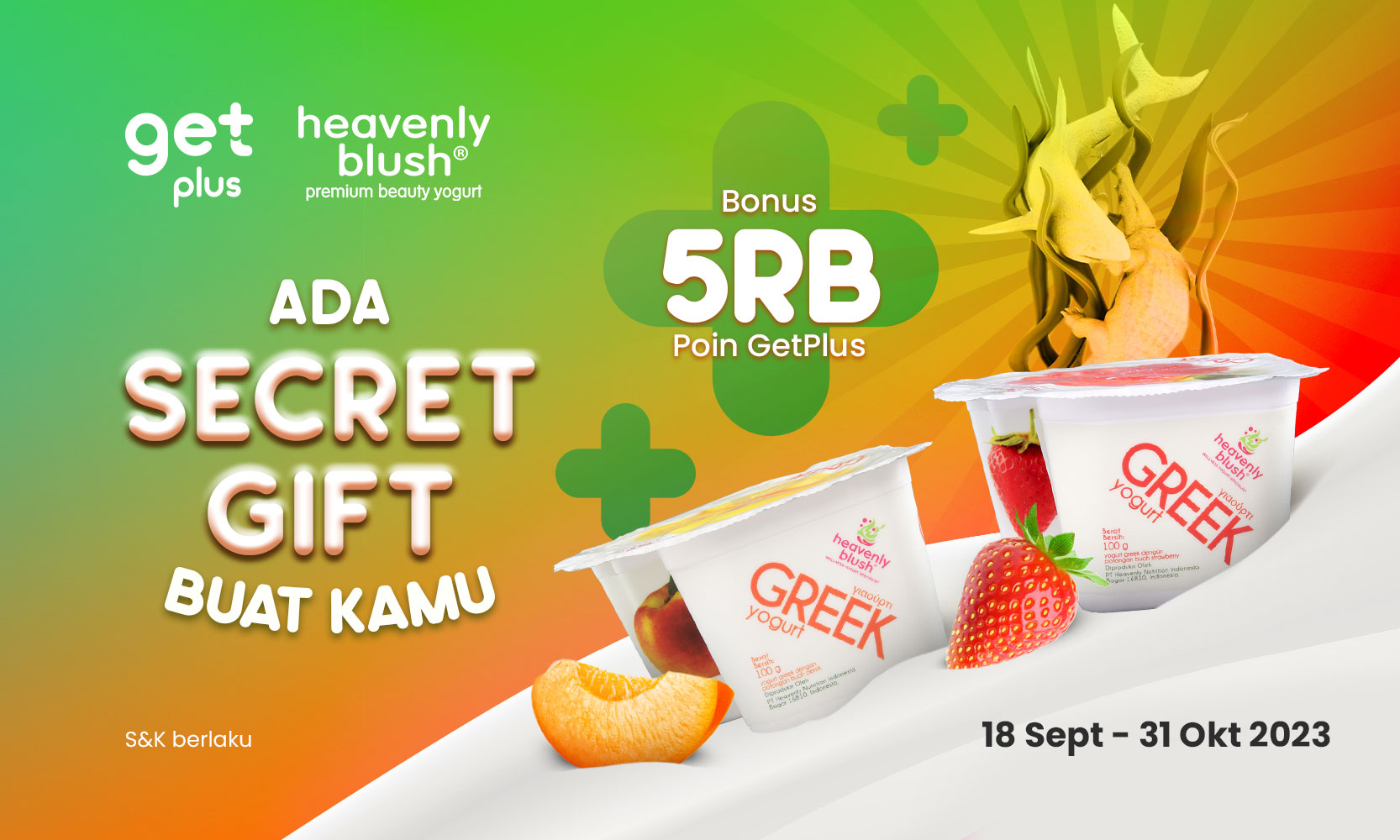 Heavenly Blush Secret Gift: Makin Sehat, Dapat 5RB Poin Reward!